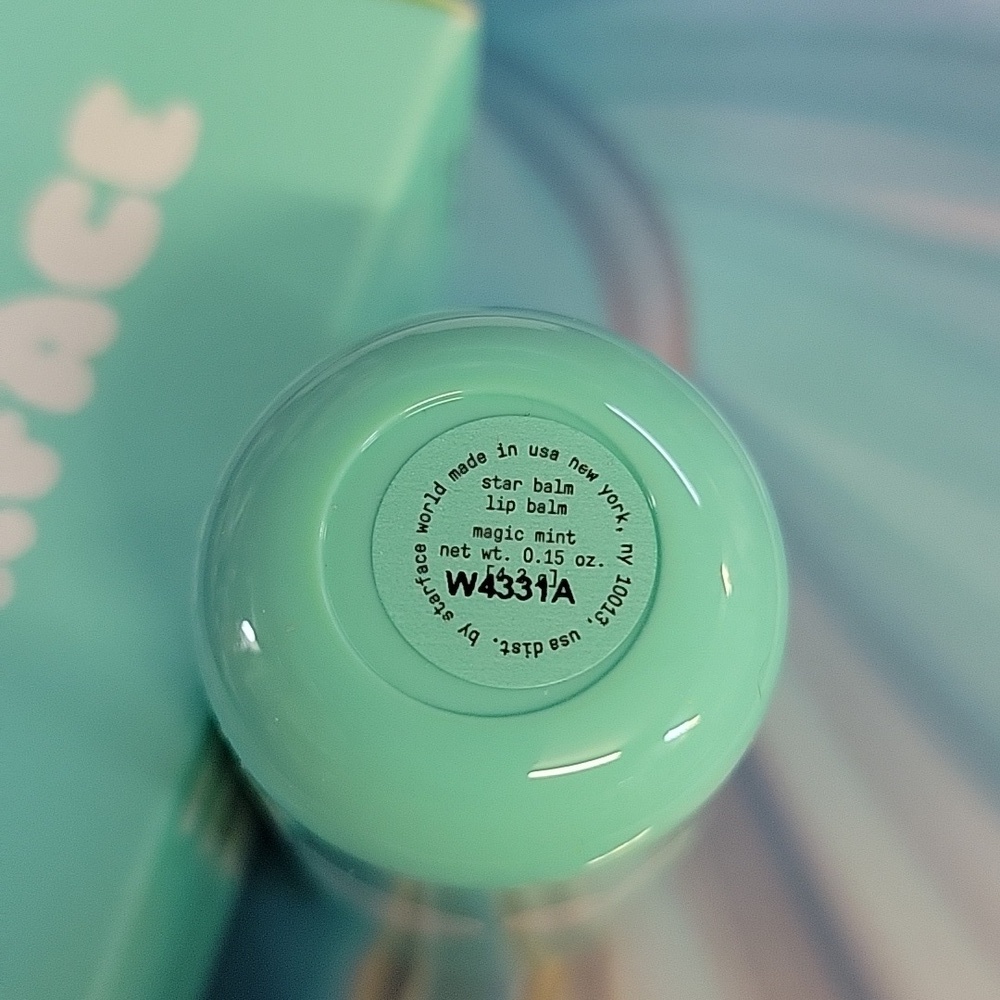 Starface Magic Mint Lip Balm Smiley Cap Star Balm 4.3g New in Box - Picture 5 of 5